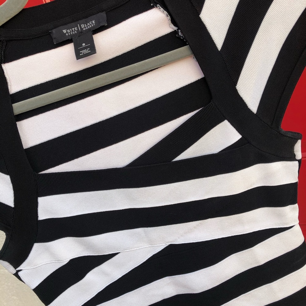 SOLD      White House Black Market Striped Top
